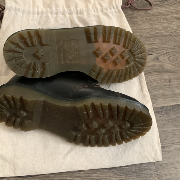 DR. MARTENS 1461 BEX MADE IN ENGLAND TOE CAP BOOTS SIZE 8 - Picture 4 of 6